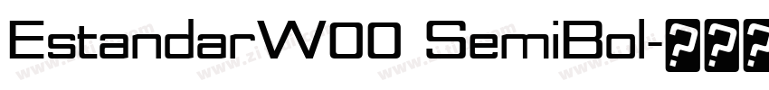 EstandarW00 SemiBol字体转换